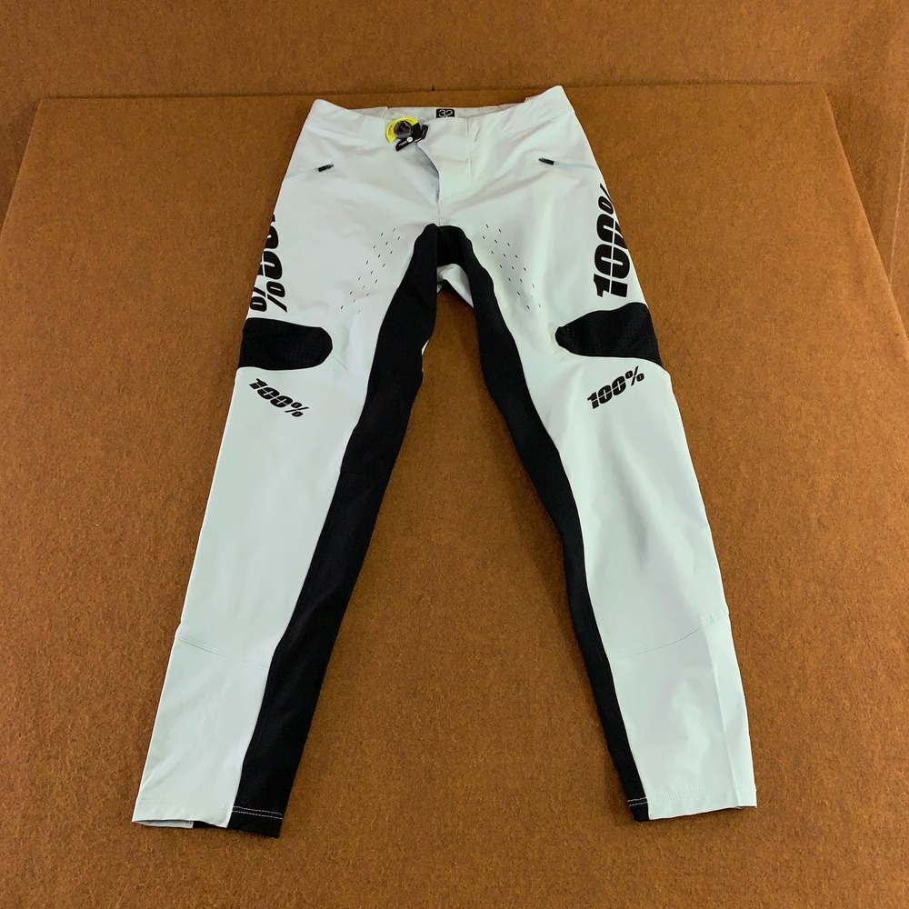 100% Mens Size 32 Pale Blue R-Core X Riding Pants NWT
